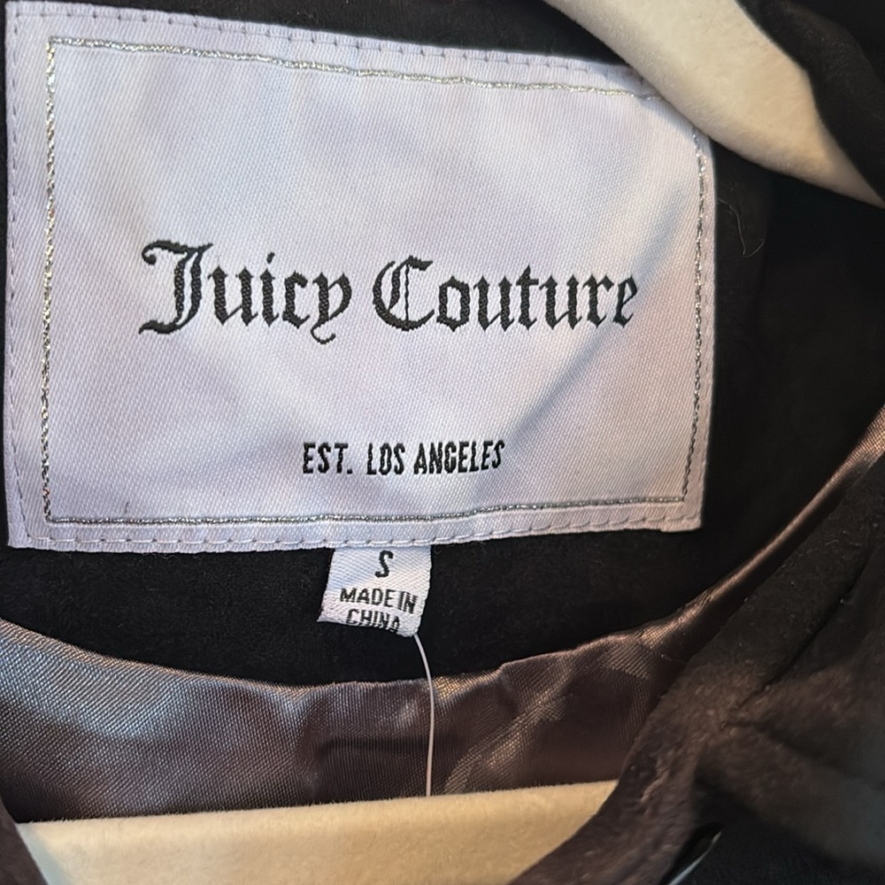 Juicy Couture Fringed Trucker Jacket NWT Size S - Picture 5 of 8